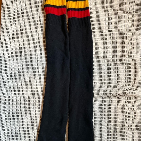 3 pr: One teal 22”, one maroon and gold 22”, and one red, yellow, and green 30” - Picture 10 of 12